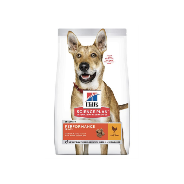 Hill's Science Plan Hundefoder Voksen - Performance m. kylling 12 kg.